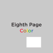 Eighth Page Ad - Color