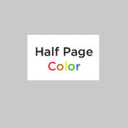 Half Page Ad - Color